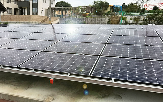 滋賀県栗東市の電力売電設備事業